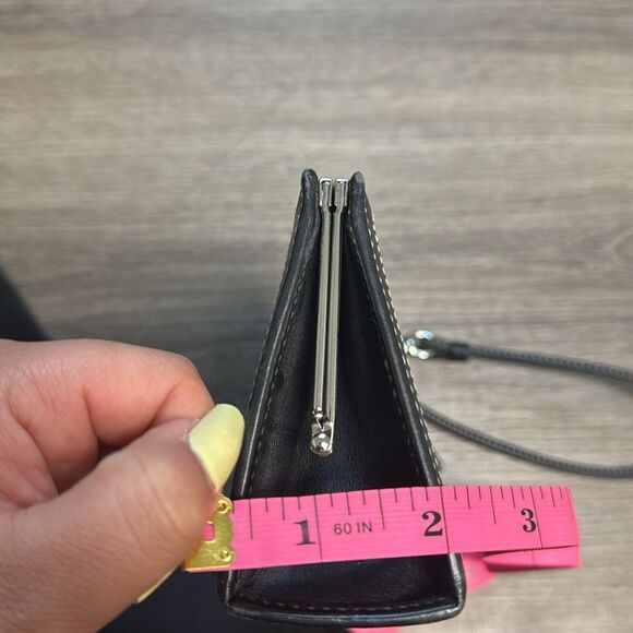 Vintage Coach Signature Black Clutch/Wristlet - Picture 9 of 9